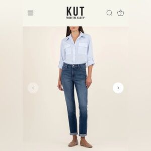 Kut from the Cloth Catherine Boyfriend Jean